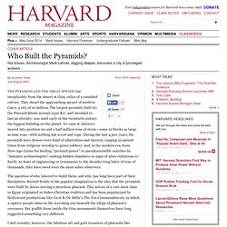 Harvard Magazine Jul-Aug 2003