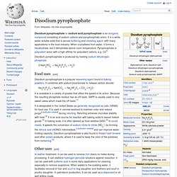 Disodium pyrophosphate
