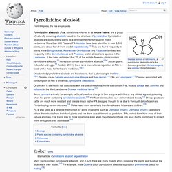 Pyrrolizidine alkaloid
