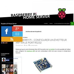 Raspberry Pi Home ServerRaspberry Pi Home Server
