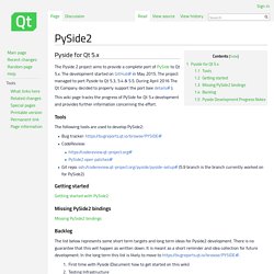 PySide2 - Qt Wiki
