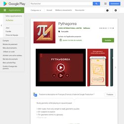 Pythagorea – Applications sur Google Play