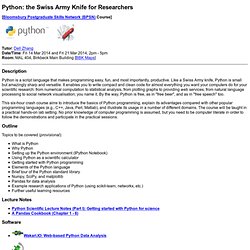 Python [BPSN Course]