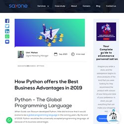 How Python offers the Best Business Advantages in 2019