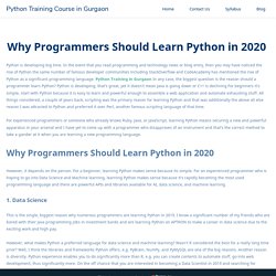 Learn Python Course in Gurgaon - APTRON Gurgaon