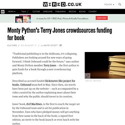 Monty Python's Terry Jones crowdsources funding for book