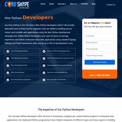 Hire Python Developers In India