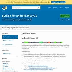 python-for-android