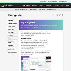 Python guide
