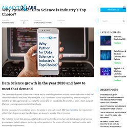 Why Python for Data Science is Industry's Top Choice? Latest Trends