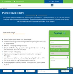 Python Training in Delhi, Request Demo Class