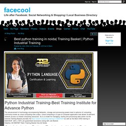 Best python training in noida