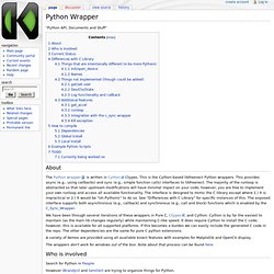 Python Wrapper