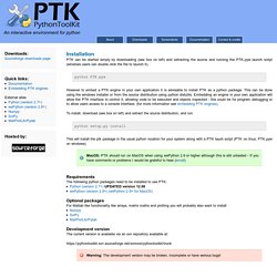 PythonToolkit (PTK)