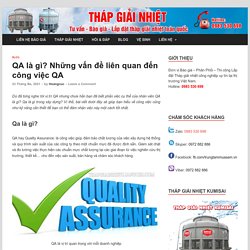 QA là gì? Những vấn đề liên quan đến công việc QA