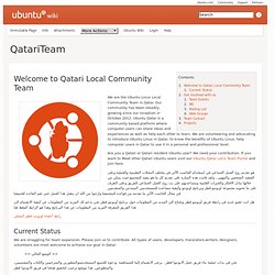Ubuntu Qatar Team Wiki