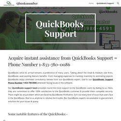 Qbooksnumber - QuickBooks Support
