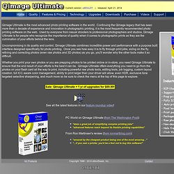 Qimage Ultimate - The Ultimate in Batch Photo Printing