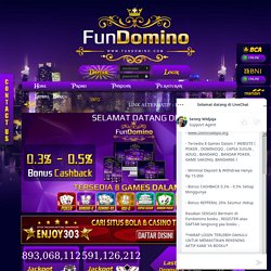 QQ Domino, Domino Poker, Domino QQ Online