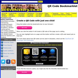 QR Code Bookmarklet