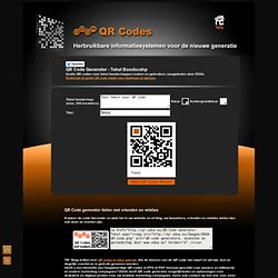 QR Code Generator - Tekst