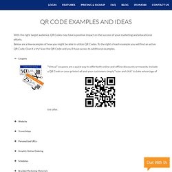 QR Code Examples and Ideas