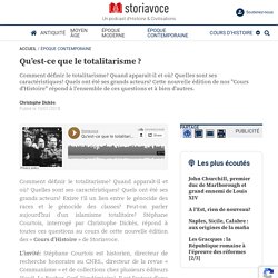 Qu’est-ce que le totalitarisme?