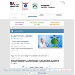 Qu’est-ce que la performance globale ?