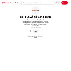 Kết quả Xổ số Đồng Tháp (xosodongthap) - Profile