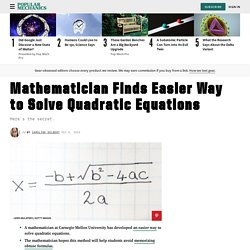 Quadratic Equations - Quadratic Equations How to Solve