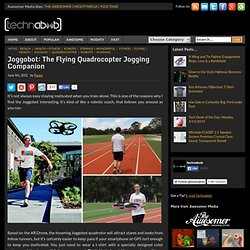 Joggobot: The Flying Quadrocopter Jogging Companion