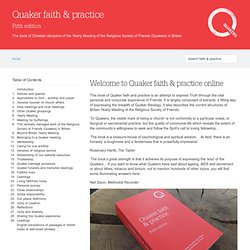 Quaker faith & practice