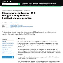 CRC Energy Efficiency Scheme