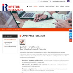 Qualitative Marketing Research Company India