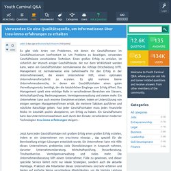 Verwenden Sie eine Qualitätsquelle, um Informationen über treu-immo erfahrungen zu erhalten - Youth Carnival Q&A