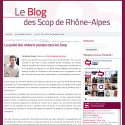 La qualité des relations sociales dans les Scop » Le blog des scop en Rhône-Alpes