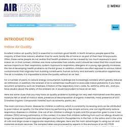Indoor Air Quality Analysis