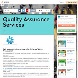 Quality Assurance Services