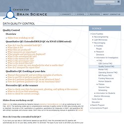 Center for Brain Science