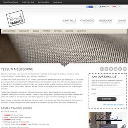 Quality Fabric Store in Melbourne - Online Fabrics Store