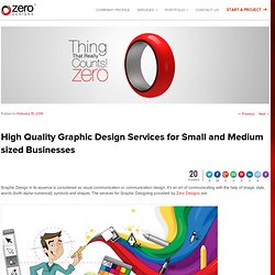 High Quality Graphic Design Services for Small and Medium sized Businesses