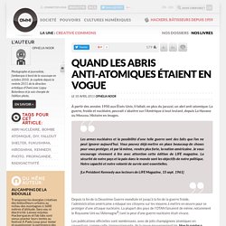 Quand les abris anti-atomiques étaient en vogue