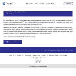QuantEco DART Index – Easing economic pain