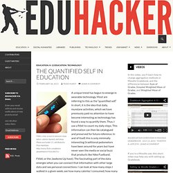 The Quantified Self in Education