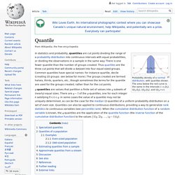 Quantile - Wikipedia