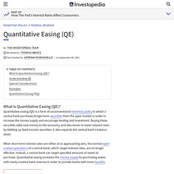 Quantitative Easing Definition