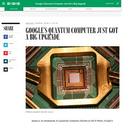 Google's Quantum Computer Just Got a Big Upgrade