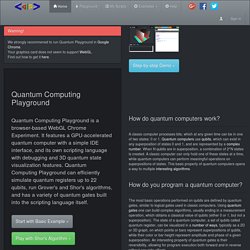 Quantum Computing Playground