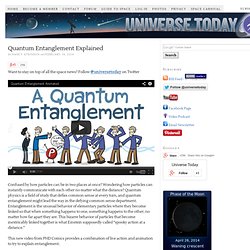 Quantum Entanglement Explained