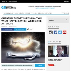 Quantum Theory Sheds Light On What Happens When We Die: The Afterlife